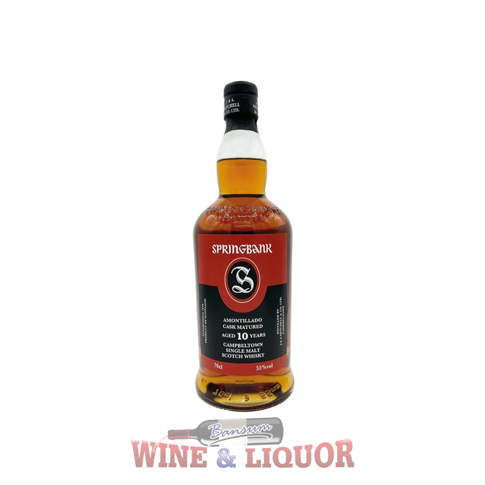 Springbank 12 Year Cask Strength 750mL — Bansum Wine & Liquor