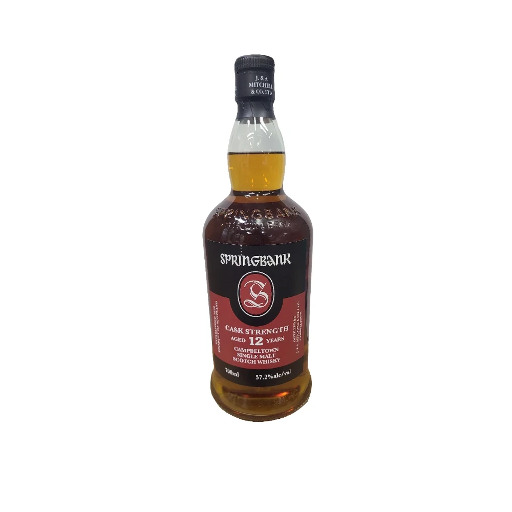 Springbank 12 Year Cask Strength 750mL — Bansum Wine & Liquor