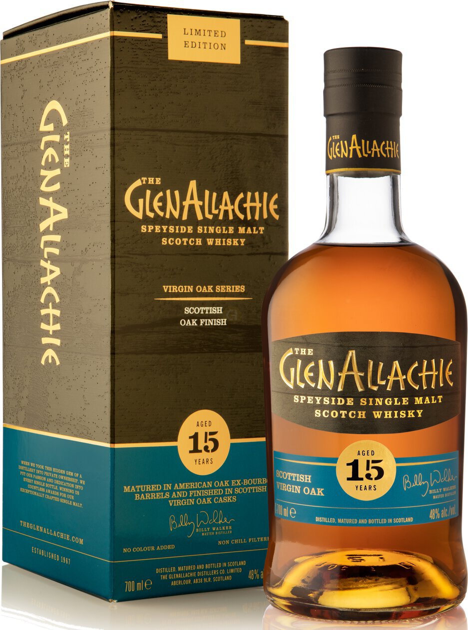 Glenallachie Speyside Single Malt Whisky 12 Year Old 750mL