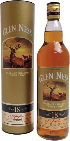 Glen Ness 18 Yr Single Malt Scotch Whisky — Bansum Wine & Liquor