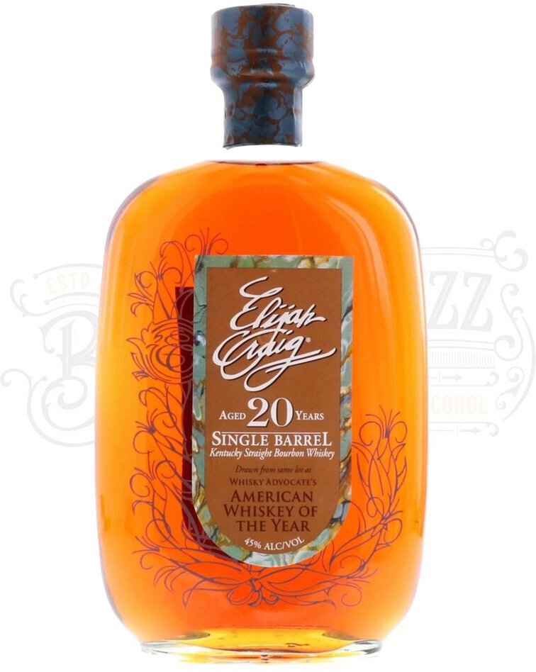 【希少ウイスキー】Elijah Craig ２０年 Elijah Craig Single Barrel 20yr — Bansum Wine & Liquor