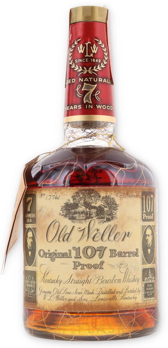 Old Weller original 107プルーフ 750ml 未開封 1970 Old Weller Original 107 Barrel Proof — Bansum Wine & Liquor